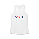Vote. Your. Heart. - Women's Racerback Tank