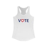 Vote. Your. Heart. - Women's Racerback Tank