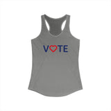 Vote. Your. Heart. - Women's Racerback Tank