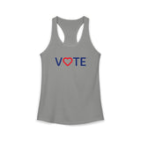 Vote. Your. Heart. - Women's Racerback Tank