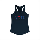 Vote. Your. Heart. - Women's Racerback Tank