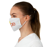 Hope - Two-Layer Fabric Face Mask in White