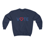 Vote. Your. Heart. - Unisex Heavy Blend™ Crewneck Sweatshirt