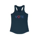 Vote. Your. Heart. - Women's Racerback Tank
