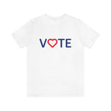 Vote. Your. Heart. - Unisex Jersey Short Sleeve Tee