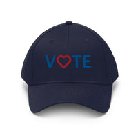 Vote. Your. Heart. - Unisex Twill Hat