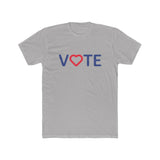 Vote. Your. Heart. - Men's Cotton Crew Tee