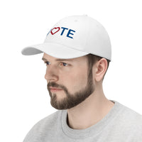 Vote. Your. Heart. - Unisex Twill Hat