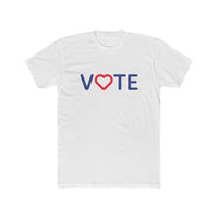 Vote. Your. Heart. - Men's Cotton Crew Tee