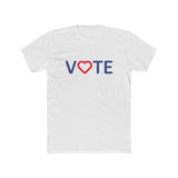 Vote. Your. Heart. - Men's Cotton Crew Tee