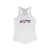 Vote. Your. Heart. - Women's Racerback Tank