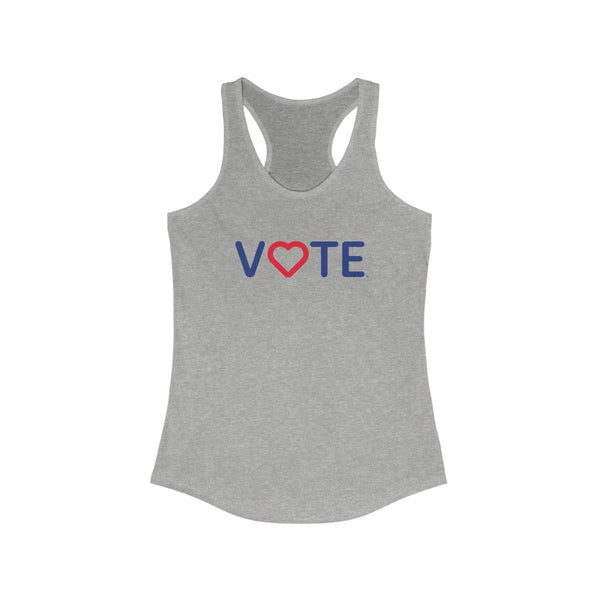 Vote. Your. Heart. - Women's Racerback Tank