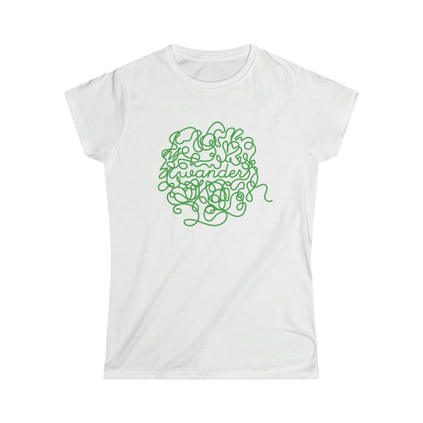 Wander - Women's Slim Fit Cotton Tee