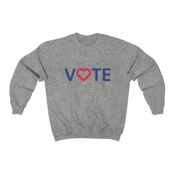 Vote. Your. Heart. - Unisex Heavy Blend™ Crewneck Sweatshirt
