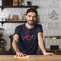 Vote. Your. Heart. - Men's Cotton Crew Tee