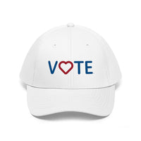 Vote. Your. Heart. - Unisex Twill Hat