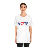 Vote. Your. Heart. - Unisex Jersey Short Sleeve Tee