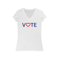 Vote. Your. Heart.  - Women's SlimFit V-Neck Tee