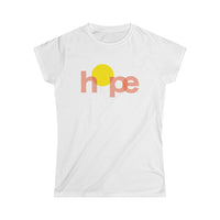 Hope  - Women's SlimFit Cotton Tee