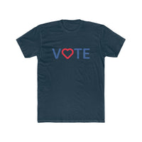 Vote. Your. Heart. - Men's Cotton Crew Tee