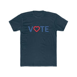 Vote. Your. Heart. - Men's Cotton Crew Tee