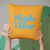 High Vibe / Vibe High - Throw Pillow